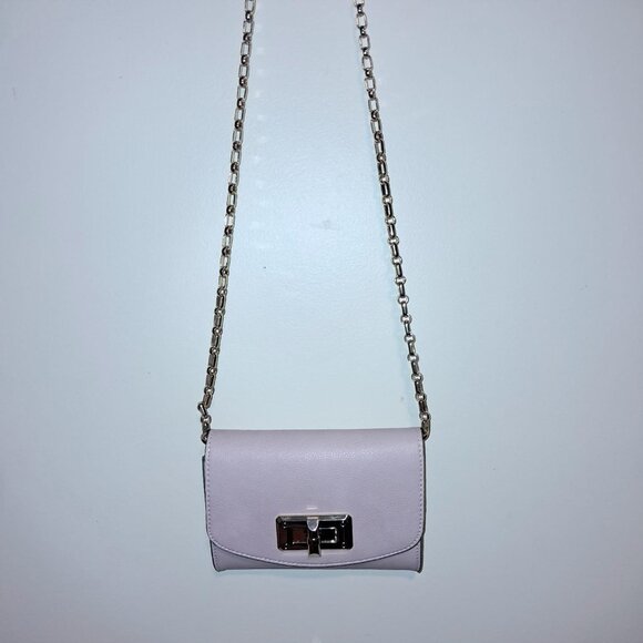 Lilac Turnlock X-Body Bag - Picture 1 of 3